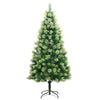 Künstlicher Weihnachtsbaum mit Scharnieren und Ständer Hortenzia 180cm
