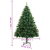 Künstlicher Weihnachtsbaum mit Scharnieren und Ständer Hilton 180cm
