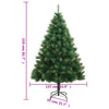 Künstlicher Weihnachtsbaum mit Scharnieren und Ständer Hilton 210cm