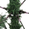 Künstlicher Weihnachtsbaum mit Scharnieren und Zapfen Talinga 150cm