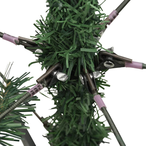 Künstlicher Weihnachtsbaum mit Scharnieren und Zapfen Talinga 150cm