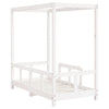 Weißer Kinderbettrahmen Manolin 70x140cm (Kiefer)