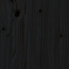 Schwarzes Kinderbettgestell Benedic 90x200cm (Kiefer)