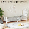 Weißes Kinderbettgestell Natasia 80x200cm (Kiefer)