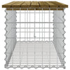 Gartensitzbank imprägniert Gabionen-Stil Timo 103x44x42cm (Kiefer)
