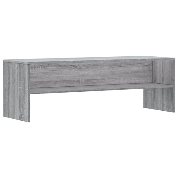 Graues TV-Möbel Kenny 120x40x40cm (Spanplatte)