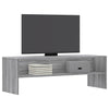 Graues TV-Möbel Kenny 120x40x40cm (Spanplatte)