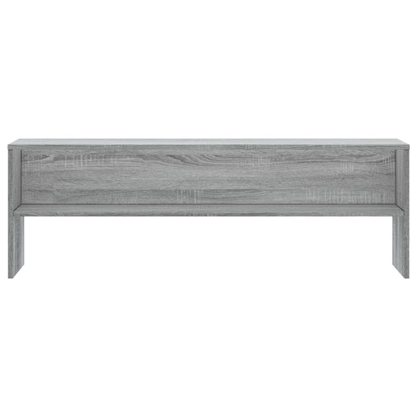 Graues TV-Möbel Kenny 120x40x40cm (Spanplatte)