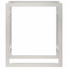 Ruostumaton teräs polttopuuteline Sterling 50x28x56cm