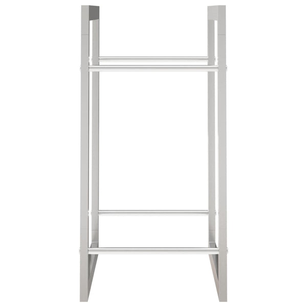 Ruostumaton teräs polttopuuteline Sterling 50x28x56cm