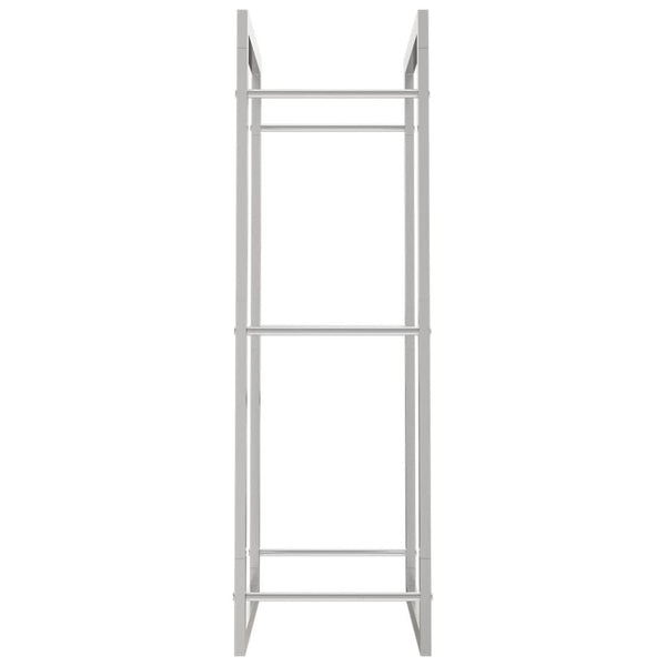 Ruostumaton teräs polttopuuteline Sterling 50x28x94cm