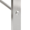 Ruostumaton teräs polttopuuteline Sterling 50x28x94cm