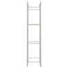 Ruostumaton teräs polttopuuteline Sterling 50x28x132cm