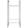Ruostumaton teräs polttopuuteline Sterling 80x28x86cm