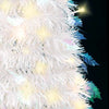 Weißer Pop-up-Kunstweihnachtsbaum Azorica 180cm (150 LED-Lichter)