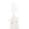 Weißer Pop-up-Kunstweihnachtsbaum Azorica 180cm (150 LED-Lichter)