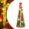 Grüner Pop-up Kunstweihnachtsbaum Adelina 180cm (150 LED-Lichter)