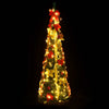 Grüner Pop-up Kunstweihnachtsbaum Adelina 180cm (150 LED-Lichter)