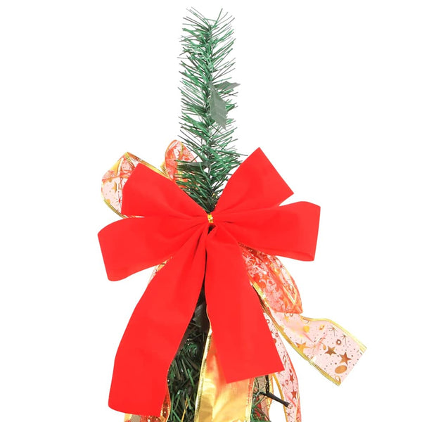 Grüner Pop-up Kunstweihnachtsbaum Adelina 180cm (150 LED-Lichter)