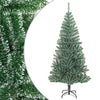Grüner künstlicher Weihnachtsbaum mit Reif Russell 210cm
