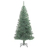 Grüner künstlicher Weihnachtsbaum mit Raureif Russell 240 cm