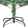 Grüner künstlicher Weihnachtsbaum mit Raureif Russell 240 cm