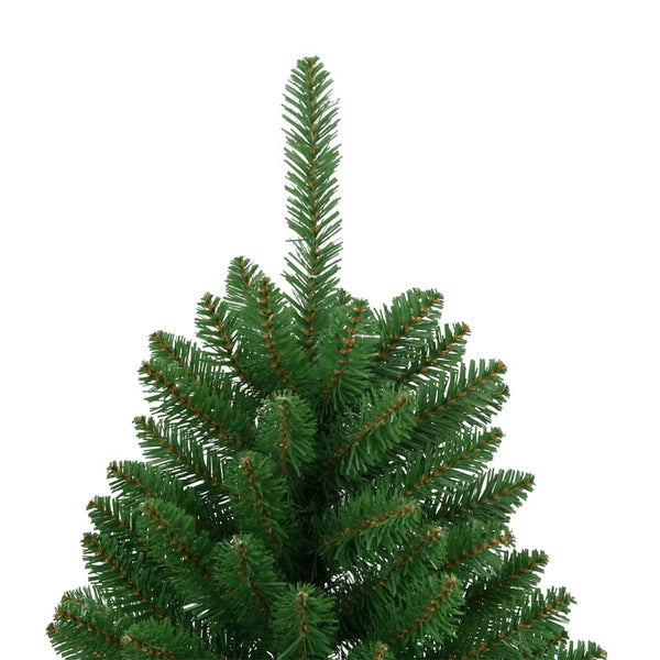 Grüner künstlicher Weihnachtsbaum mit Scharnieren und Ständer Lima 150cm