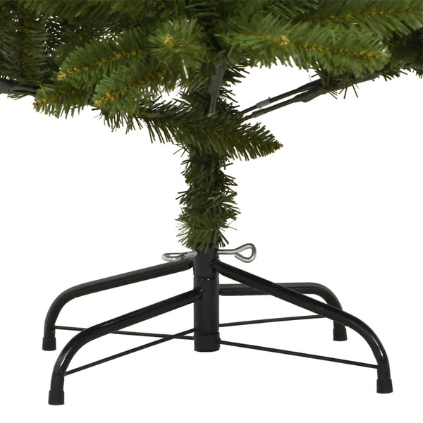 Künstlicher Weihnachtsbaum Lima, grün, 210 cm, mit Scharnieren und Ständer