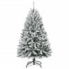 Künstlicher Weihnachtsbaum mit Scharnieren und Reif Lima 120cm