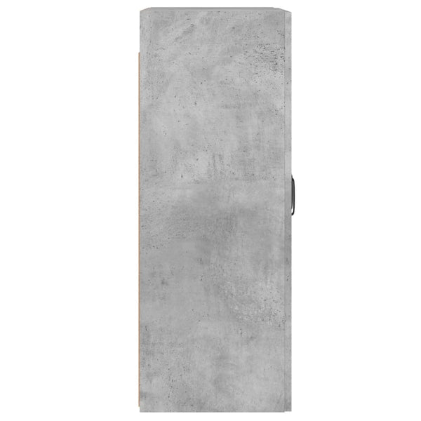 Dafina Hängeschränke, betongrau (2x Holz)