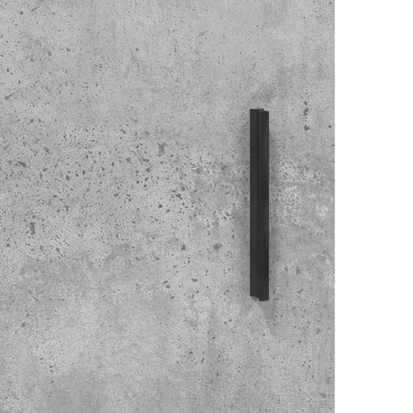 Betongraue Vicoria Wandschränke (2 Stück aus Holz)