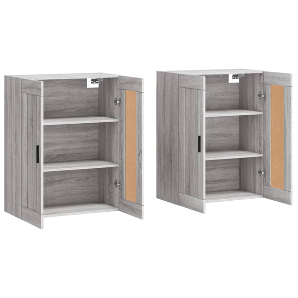 Sonoma-Holz graue Wandschränke Vicoria (2 Stück)