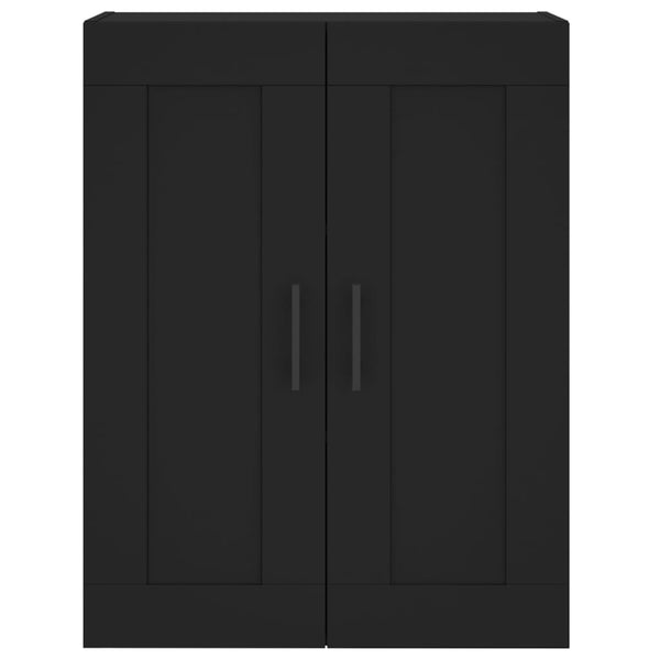 Schwarze Victoria Wandschränke aus Holz (2 Stück)