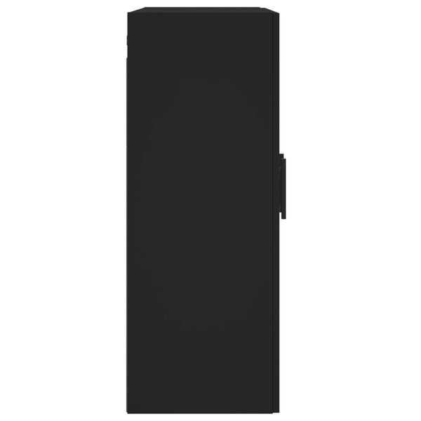 Schwarze Victoria Wandschränke aus Holz (2 Stück)