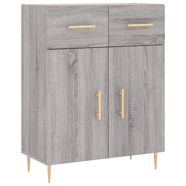 Ashely Schrank Grau 69,5x34x180cm (Holz)