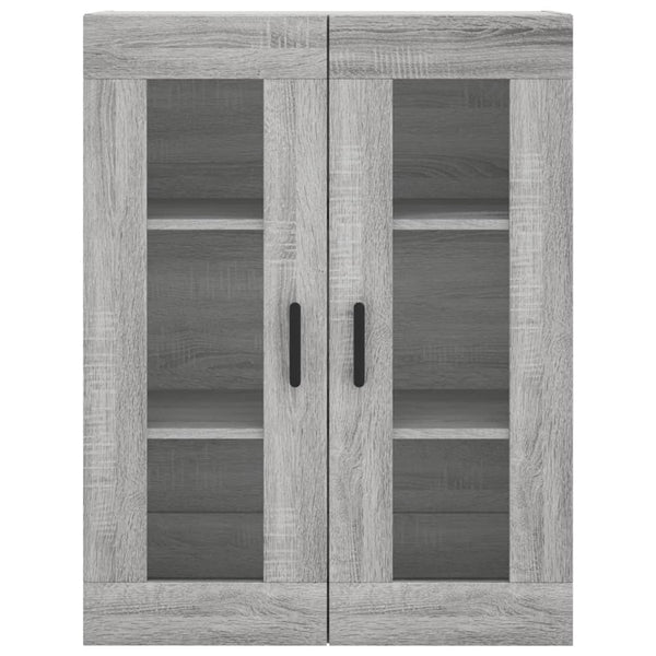 Grauer Jurgen-Schrank 69,5x34x180cm (Holz)