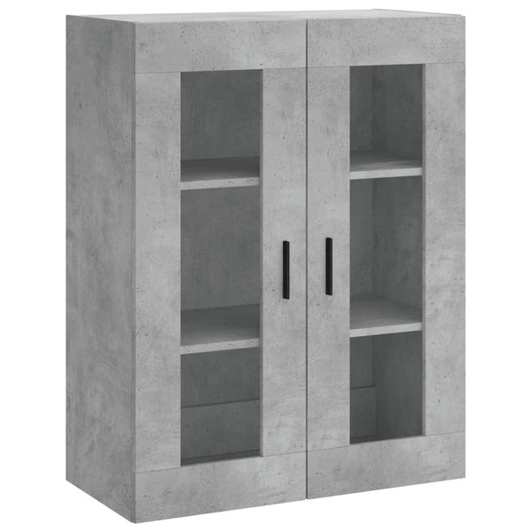 69,5x34x180cm betongrauer Schrank Zalman (Holz)