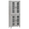 Schrank grau Zalman 69,5x34x180cm (Holz)