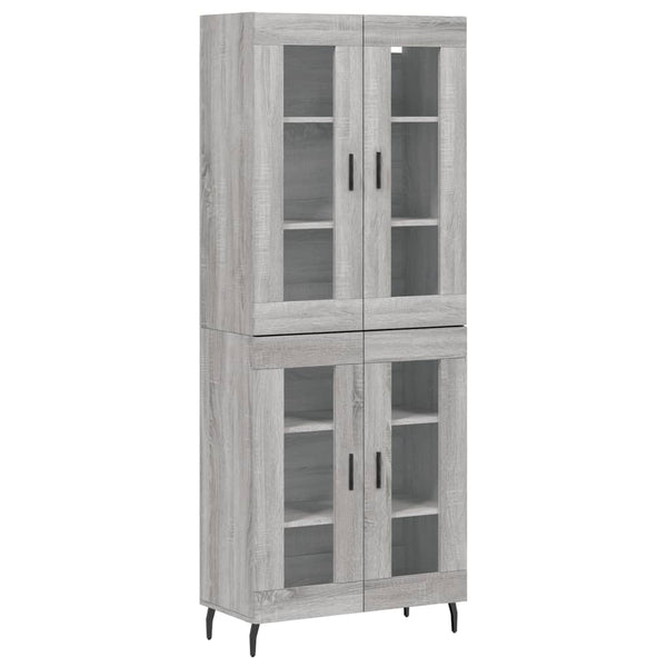 Schrank grau Zalman 69,5x34x180cm (Holz)