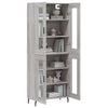 Schrank grau Zalman 69,5x34x180cm (Holz)