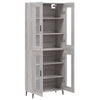 Schrank grau Zalman 69,5x34x180cm (Holz)