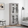 Schrank grau Zalman 69,5x34x180cm (Holz)