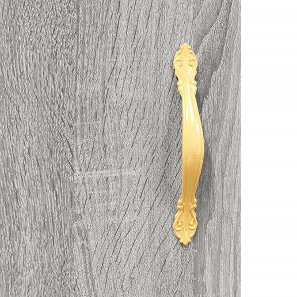 69,5x34x180cm grauer Holzschrank Rivelinio