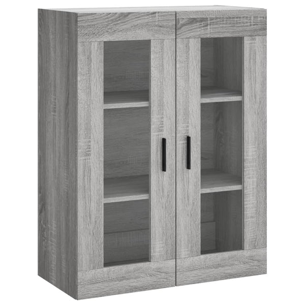 Grauer Zalman-Schrank 69,5x34x180cm (Holz)