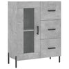 Jurgen Schrank, betongrau 69,5x34x180cm (Holz)