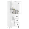 Zalman weißer Schrank 69,5x34x180cm (Holz)