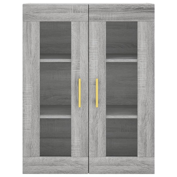 Aconutoaie harmaa kaappi 69,5x34x180cm (puinen)