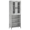 Kimberley Schrank betongrau 69,5x34x180cm (Holz)