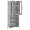 Kimberley Schrank betongrau 69,5x34x180cm (Holz)