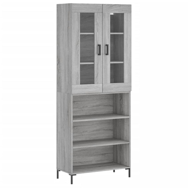 Kimberley grauer Schrank 69,5x34x180cm (Holz)